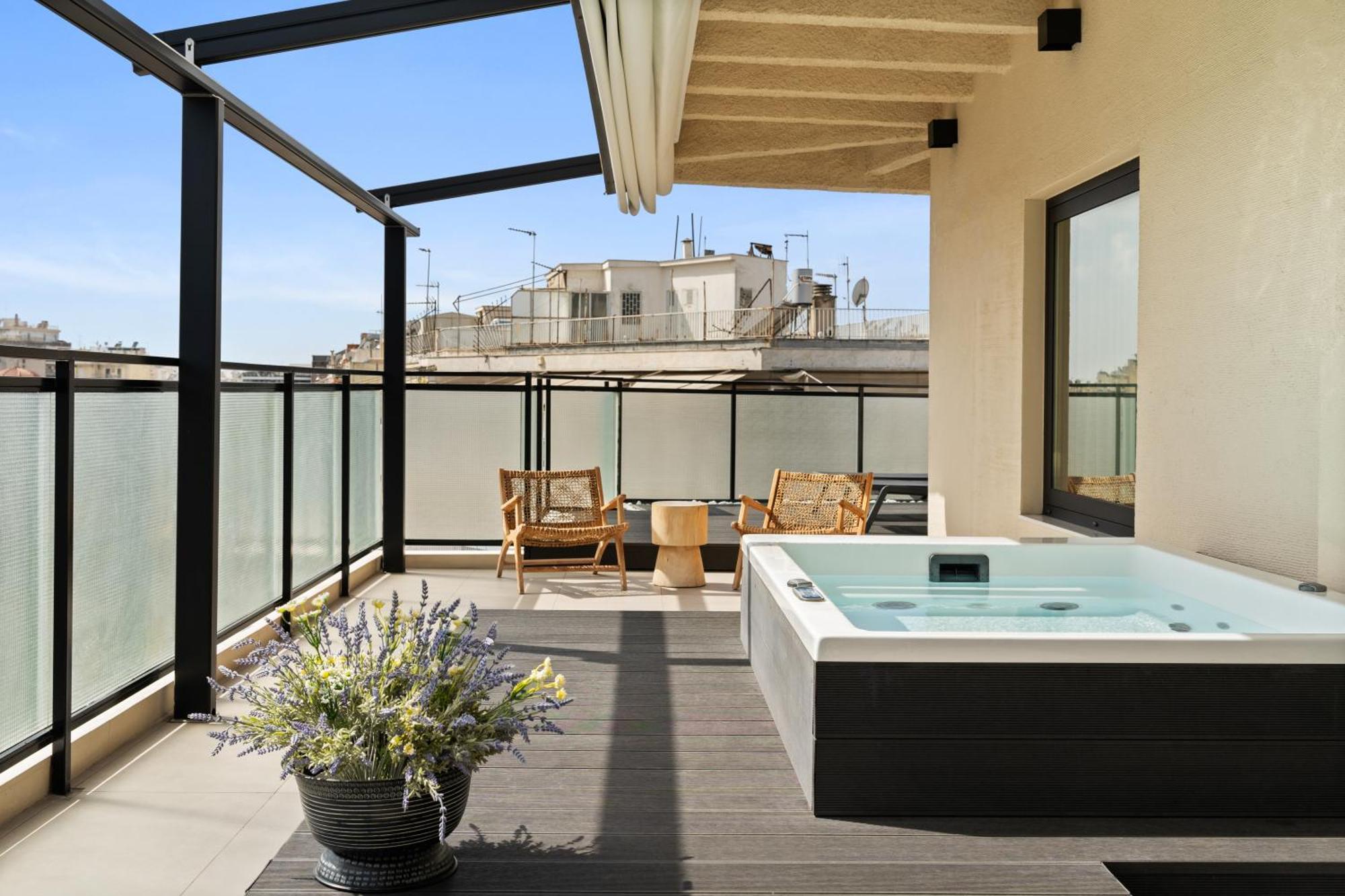 Acron 12 Penthouse Acropolis Suites Atenas Exterior foto